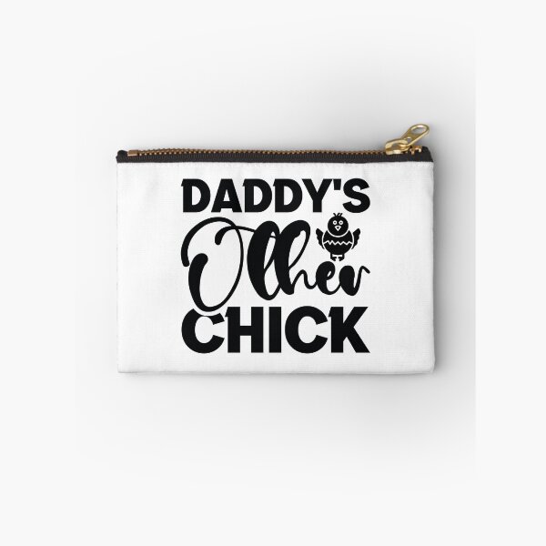 Item preview, Daddys Other Chick - Funny Cute Retro Kids Dad Quotes Cool Father Matching Family Toddler Baby Girl Gift Art designed and sold by FuzionRaptor.