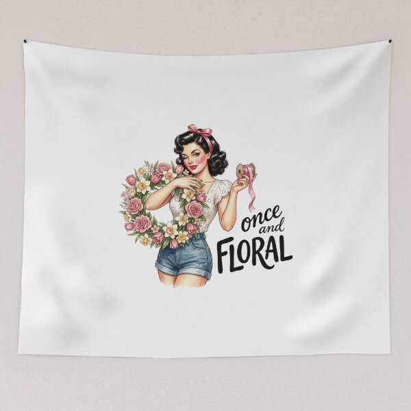 Item preview, Once and Floral  designed and sold by chicdeboutique.