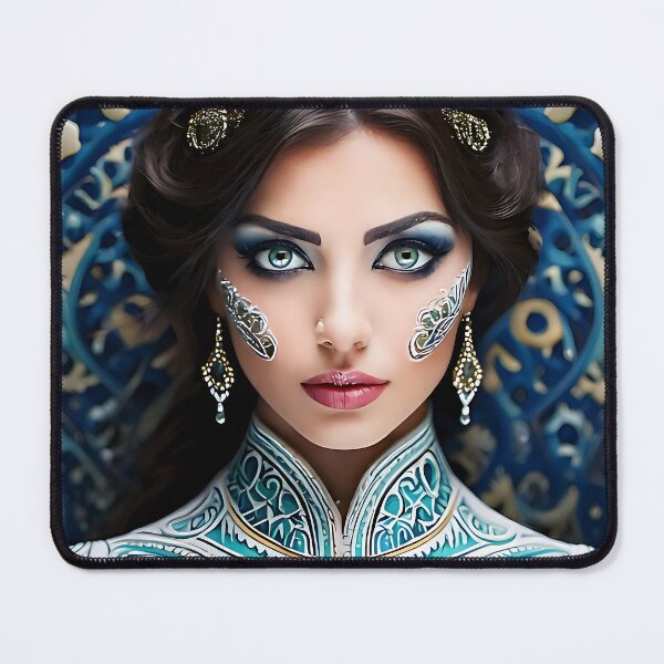 Item preview, Ethereal Porcelain Muse designed and sold by ToxicInkArt.