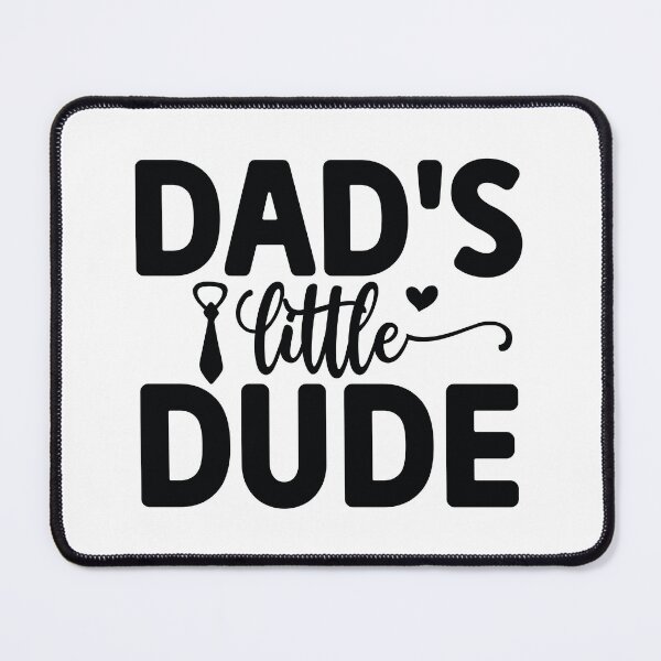 Item preview, Dads Little Dude - Funny Dad Quotes Retro Vintage Aesthetic Cute Son Boy Kids Baby Family Gift designed and sold by FuzionRaptor.