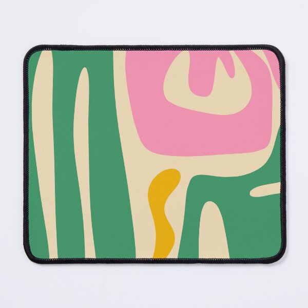 Item preview, Abstract Retro Colorful Kwaito Pattern in Green Pink Mustard designed and sold by kierkegaard.