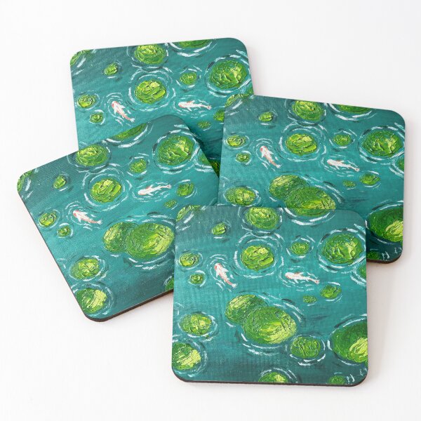 Item preview, Texture Lilypads and Koi Fish designed and sold by EliseCreatess.