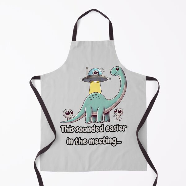 Item preview, Dinosaur Abduction - This Sounded Easier in the Meeting designed and sold by Marlette LLC.