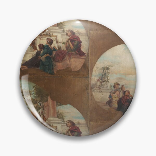Item preview, Allegory of Poetry With Lyre and Listeners designed and sold by artofuniverse.