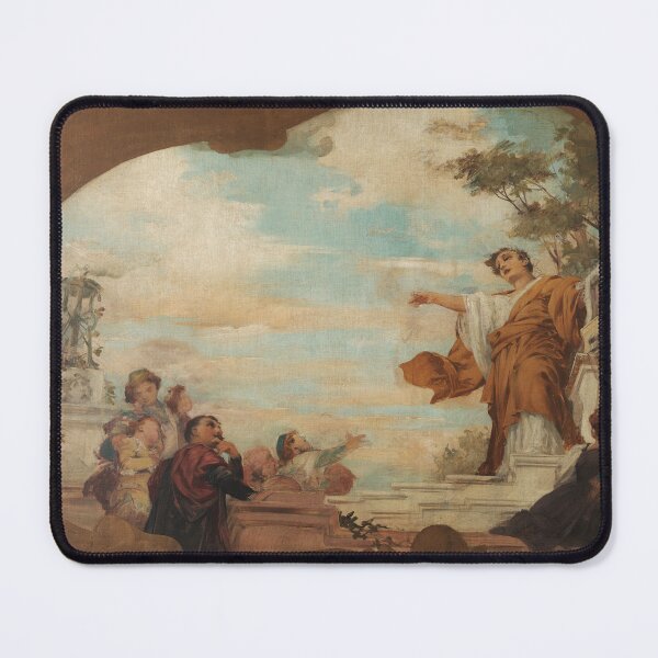 Item preview, Allegory of Poetry With Lyre and Listeners designed and sold by artofuniverse.