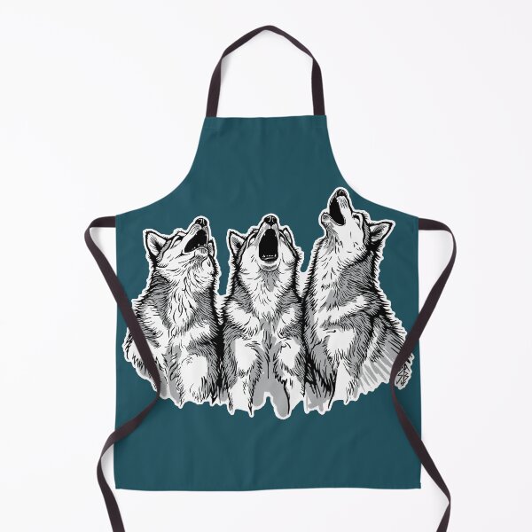 Item preview, Howling Trio of Wolves designed and sold by BlackwoodPagan.