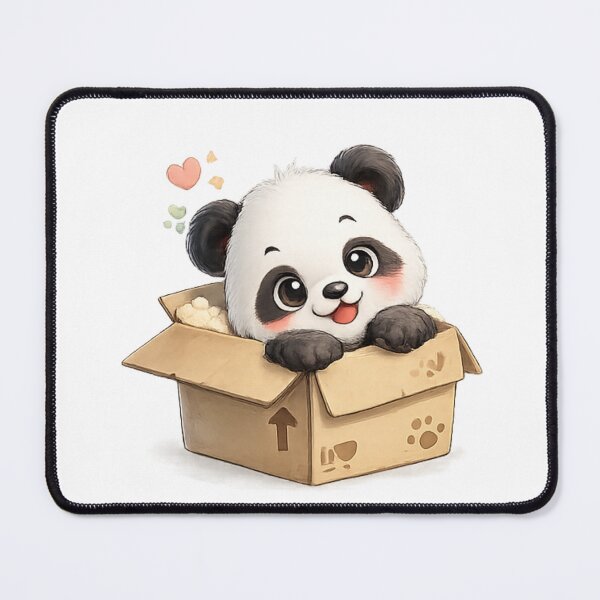 Item preview, Cute panda in the box designed and sold by Savnyy.
