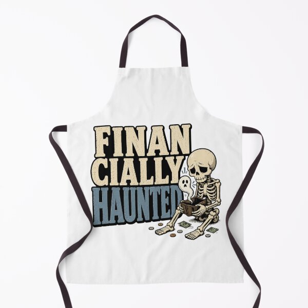 Item preview, Financially Haunted designed and sold by MoodSupplyStudio.