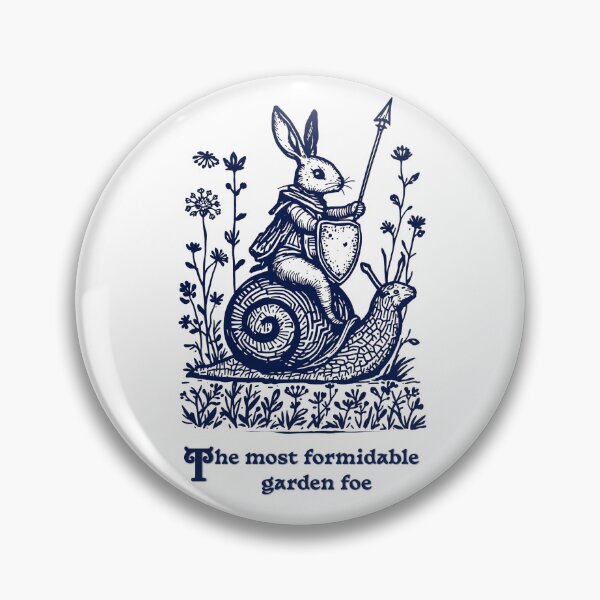 Item preview, Vintage Rabbit Snail Woodcut Design designed and sold by bloom&trowel.