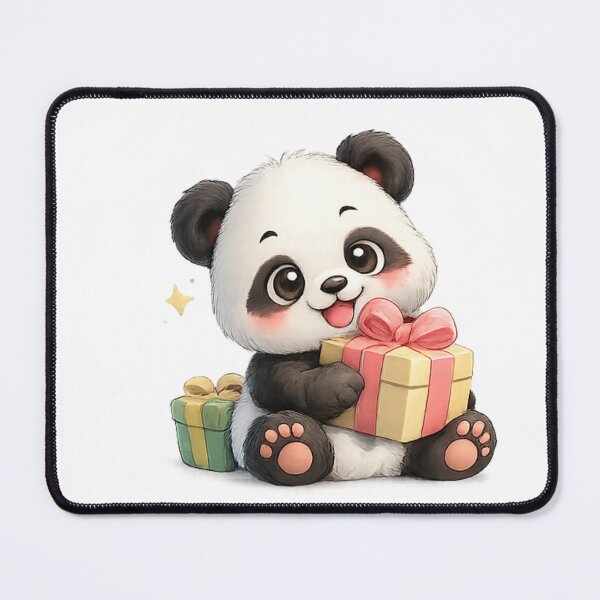 Item preview, Panda with a gift designed and sold by Savnyy.