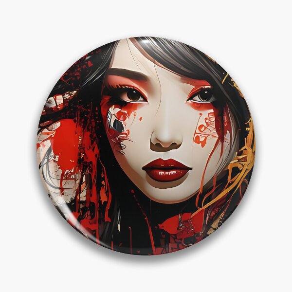 Item preview, Crimson Ink Muse designed and sold by ToxicInkArt.