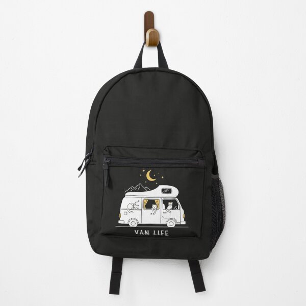 Item preview, Van Life Cute Cats Camping Caravan designed and sold by Amir Faysal.