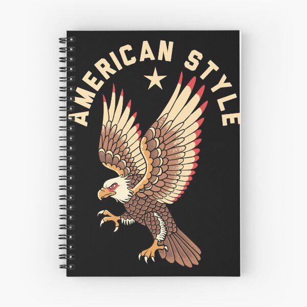 Item preview, American Bald Eagle Vintage Graphic T-Shirt designed and sold by phsycartwork.