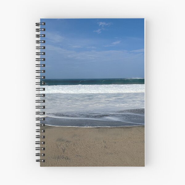 Item preview, Layers of the ocean on the wide sandy beach designed and sold by Art of Momenz.