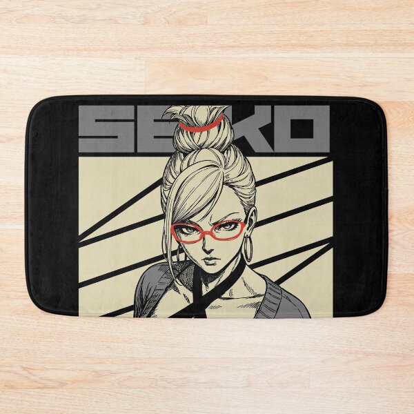 Item preview, Grey and Red Seiko Ayase designed and sold by MadShroomPrints.