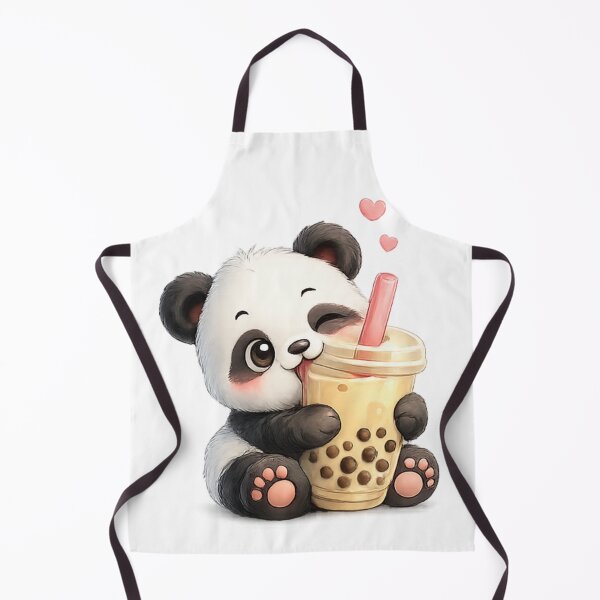 Aperçu de l'œuvre Panda avec un shake créée et vendue par Savnyy.