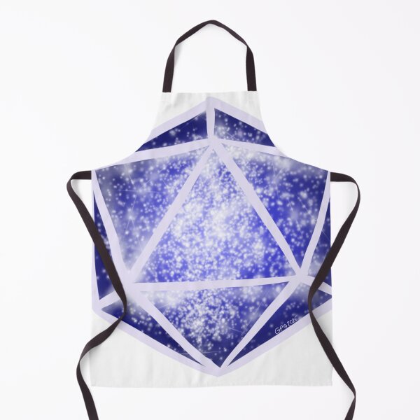 Item preview, Starry Night Celestial DND D20 Dice designed and sold by Cottagecore Crab .