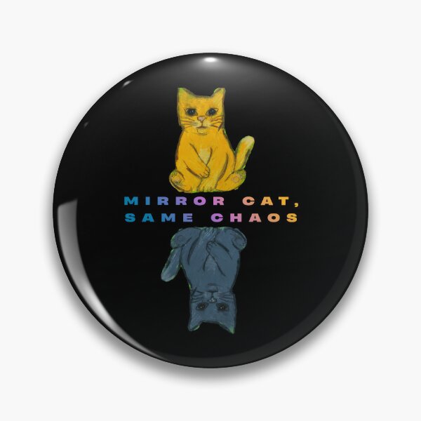 Artikelvorschau, Spiegelkatze, gleiches Chaos entworfen und verkauft von mirciashop.