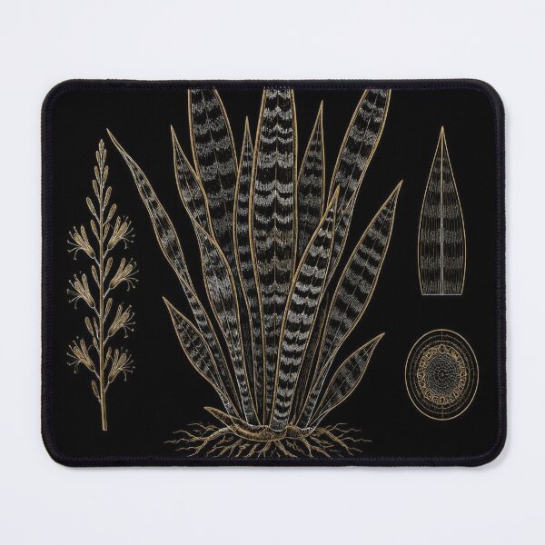 Item preview, Snake Plant Sansevieria Botanical Engraving designed and sold by SunnyDesign82.