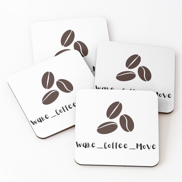 Item preview, Coffee Lover Wake Coffee Move Motivational Coffee Quote – Hustle Mindset Morning Routine Design for Coffee Lovers, Productivity & Success Aesthetic designed and sold by Art IN Pack.