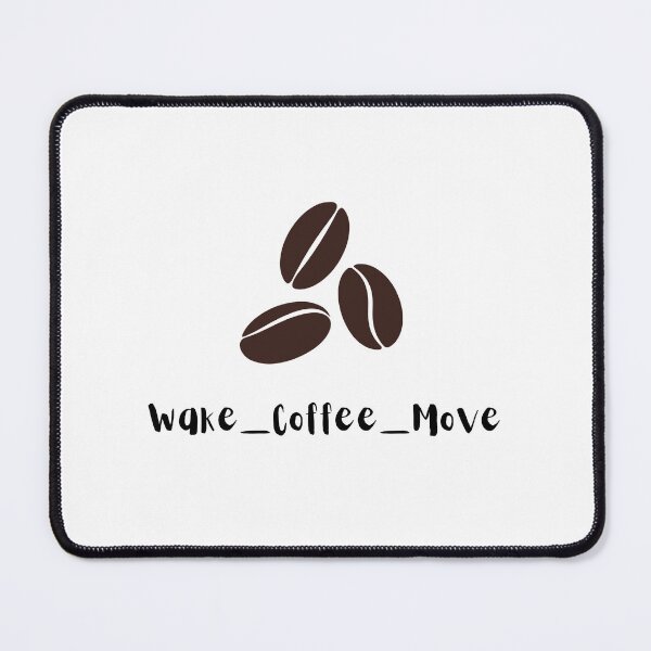 Item preview, Coffee Lover Wake Coffee Move Motivational Coffee Quote – Hustle Mindset Morning Routine Design for Coffee Lovers, Productivity & Success Aesthetic designed and sold by Art IN Pack.
