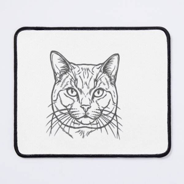 Item preview, Minimalist Chartreux Cat designed and sold by PrintforDesign.