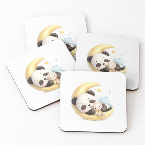Item preview, Sleeping panda on the moon designed and sold by Savnyy.