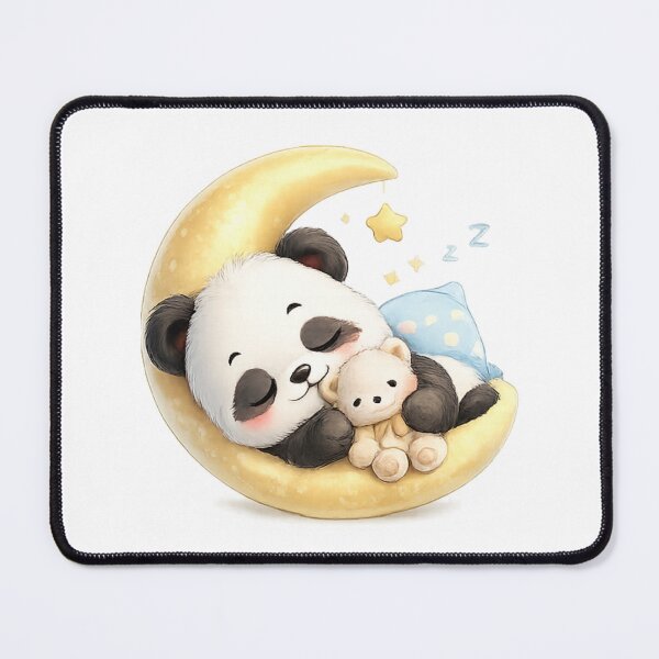 Item preview, Sleeping panda on the moon designed and sold by Savnyy.