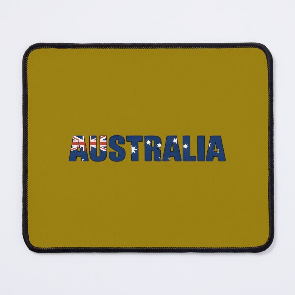 Item preview, Australia text with flag no background designed and sold by CreationsNicB.