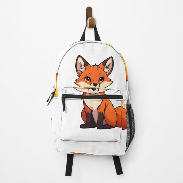 Item preview, Cute Cartoon Fox with Fiery Tail – Fantasy Animal Mascot Illustration designed and sold by Karolina’s Cozy Creations.