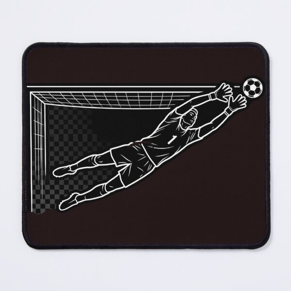 Item preview, Lev Yashin Vintage Goalkeeper Legend Silhouette designed and sold by MindBreakLab.