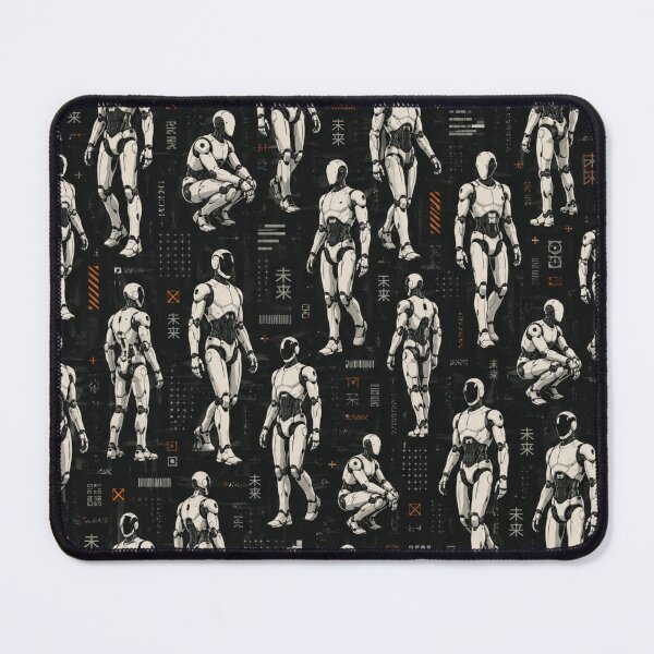 Item preview, Futuristic Humanoid Robot | AI Android Sci-Fi Tech Design designed and sold by TEEJAMBOREE.