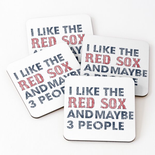 Item preview, I Like the Red Sox and Maybe 3 People designed and sold by pink-beagle.