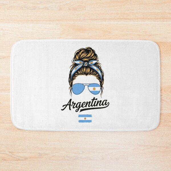 Item preview, Argentina Pop Art Woman – Vintage Woodcut Argentine Flag Sunglasses Graphic for Proud Argentina Supporters designed and sold by paulo silveira.