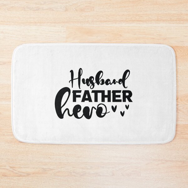 Item preview, Husband Father Hero - Funny Dad Quotes Retro Vintage Aesthetic Best Papa Family Birthday Gift designed and sold by FuzionRaptor.