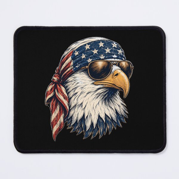 Item preview, Funny USA Eagle Graphic Patriotic Eagle Humor USA Eagle T-Shirt, American Pride Gift, Bald Eagle Graphic Tee, 4th of July Shirt designed and sold by Trendably.