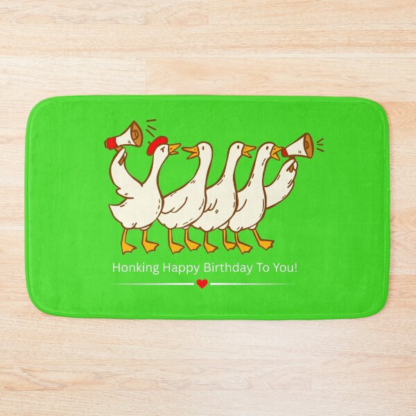 Item preview, Honking Happy Birthday To You! - Funny Birthday Gift Ideas with Geese designed and sold by Wordfall.