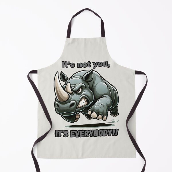 Item preview, Raging Rhino - It's Not You, It's Everybody designed and sold by Marlette LLC.
