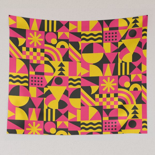 Item preview, Brazil Pop Tropical Geometric Pattern designed and sold by btwjulis.
