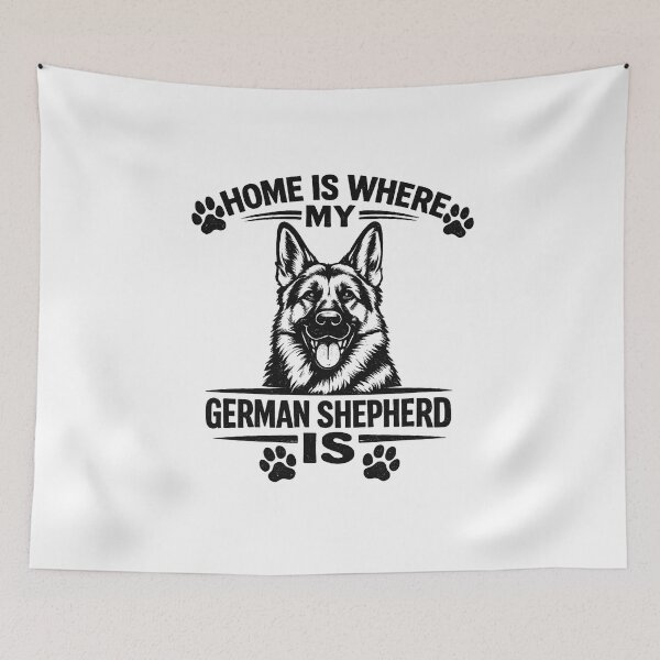 Item preview, Home Is Where My German Shepherd Is designed and sold by BYMK.