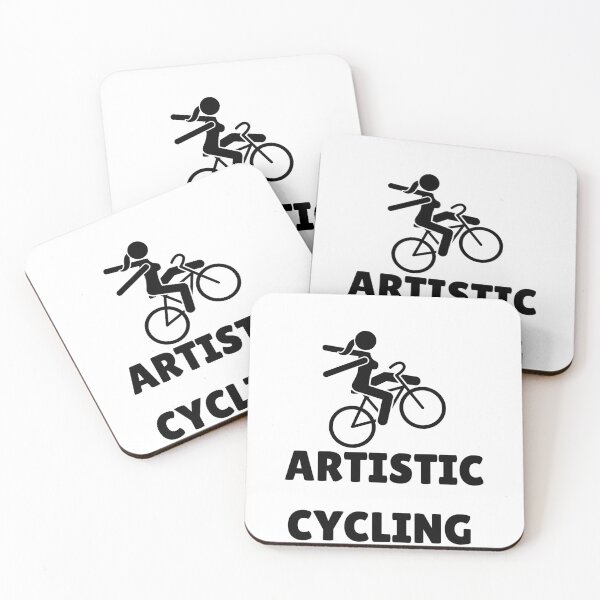 Item preview, ARTISTIC CYCLING - BLACK designed and sold by ArtsyCity.