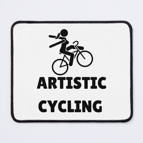 Item preview, ARTISTIC CYCLING - BLACK designed and sold by ArtsyCity.