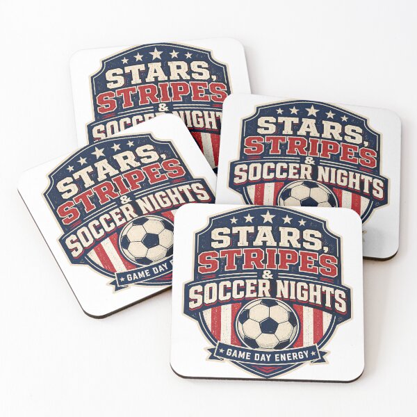 Item preview, Stars Stripes Soccer Nights USA Fan Design designed and sold by EliteBro.