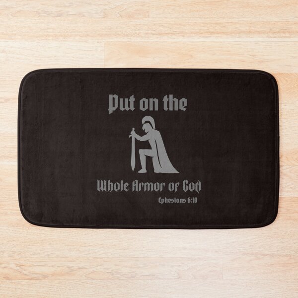 Item preview, Copy of Put on the whole armor of God Grey designed and sold by Kingdompurpose.