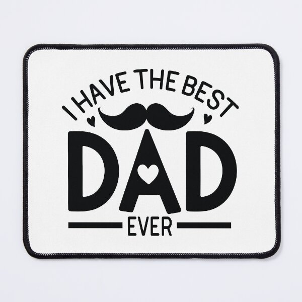 Item preview, I Have The Best Dad Ever - Funny Dad Quotes Retro Vintage Aesthetic Father Papa Daughter Son Gift designed and sold by FuzionRaptor.