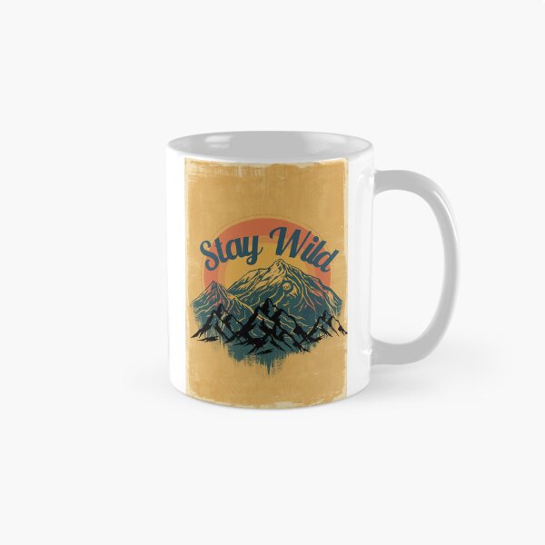 Item preview, Retro-style Mountain view graphic sticker  designed and sold by Retromomma.