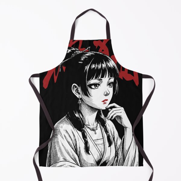 Item preview, Black White and Red Maomao designed and sold by MadShroomPrints.