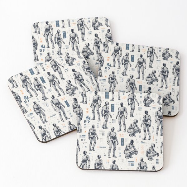 Item preview, Futuristic Humanoid Robot | AI Android Sci-Fi Tech Design designed and sold by TEEJAMBOREE.