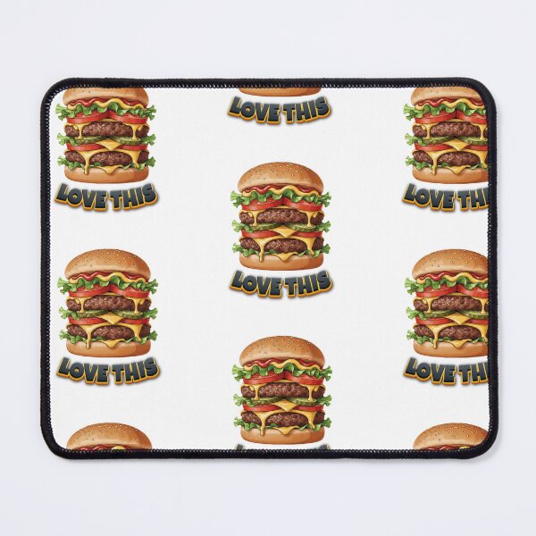 Item preview, Delicious Double Cheeseburger Love This Graphic Art designed and sold by KrystekShop.