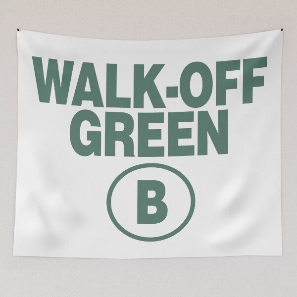 Item preview, Walk Off Green designed and sold by pink-beagle.